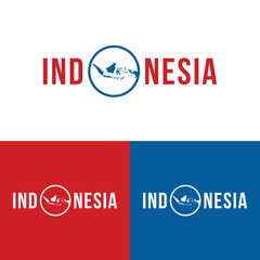 typography indonesia independence day template