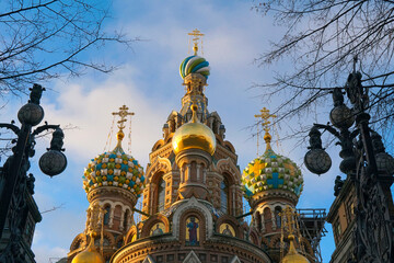 St. Petersburg, Russia. November 19.11.2022 Saint Petersburg Church of the Savior on Spilled Blood, Russia