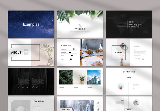 Modern Presentation Layout