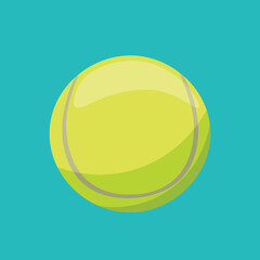 tennis ball illustration