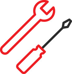 Repairing Tools Vector Icon
