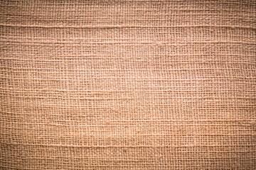 natural fabric linen brown sack pattern canvas or background. sackcloth textured. Textile seamless cream Japanese backdrop design.