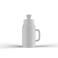 Thermo Bottle 3D Rendering
