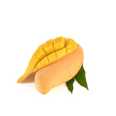 mango fruit isolated on white background