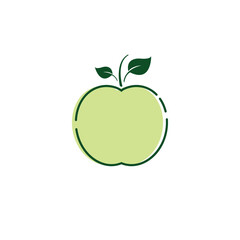 Apple icon. Healthy Lifestyle Icons - Outline Series