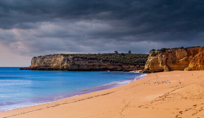 Fototapeta na wymiar Senhora da rocha beach, Algarve, Portugal