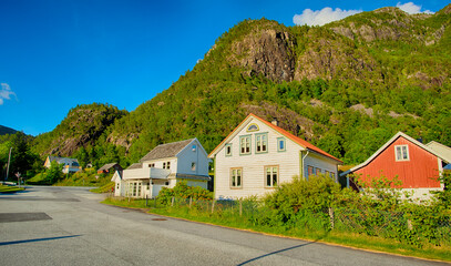 Fototapeta na wymiar Landschaftsfotografie Norwegen