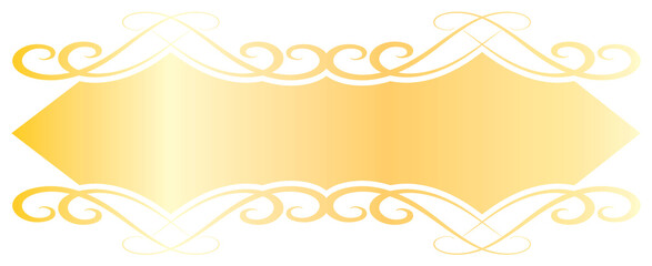 label ribbon vector golden shiny tie ornamental luxury premium pro