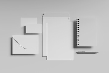 Minimal Corporate Stationery Mockup