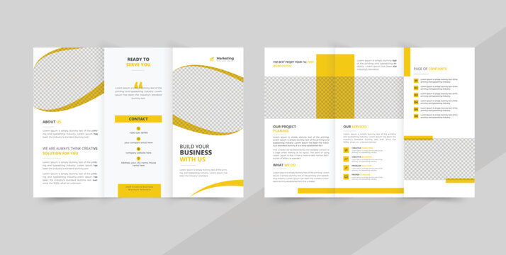 Trifold Brochure Layout