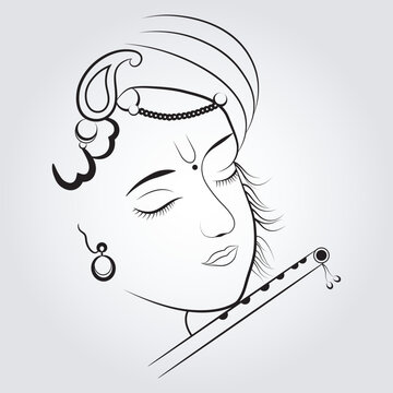 Shri Krishna Vector Art PNG, Jai Shri Krishna, Krishna Png, Krishnasthami,  Lord Krishna PNG Image For Free Download | Krishna names, Krishna, Name  drawings