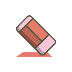 eraser icon design vector template