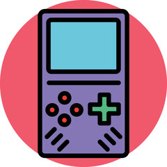 Game device Vector Icon
