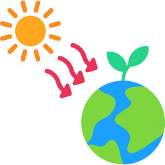 Sun Radiation Icon