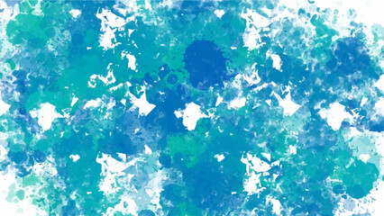 Blue watercolor background for textures backgrounds and web banners design