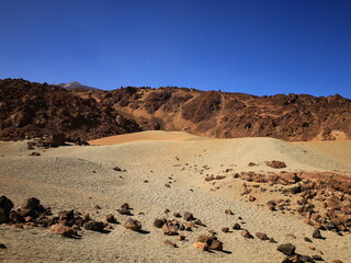 Fototapeta na wymiar The Teide National Park in Tenerife