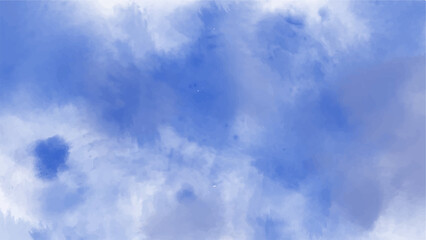 Blue watercolor background for textures backgrounds and web banners design
