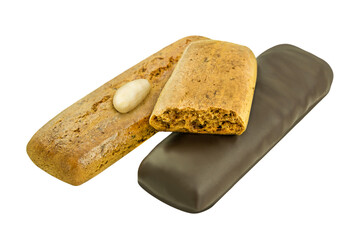 2 Sorten  Aachener Printen   Hintergrund transparent