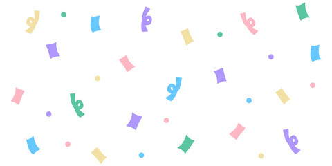 Colorful Pastel Party Confetti