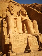 The Great Temple of Ramses II, Abu Simbel, Aswan, Egypt