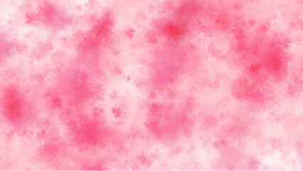 Abstract pink watercolor background for your design, watercolor background concept, vector.