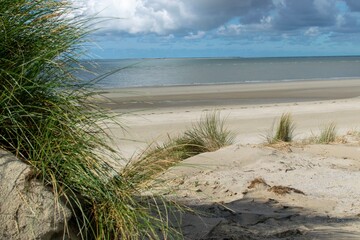 Fototapeta na wymiar sand dunes and beach