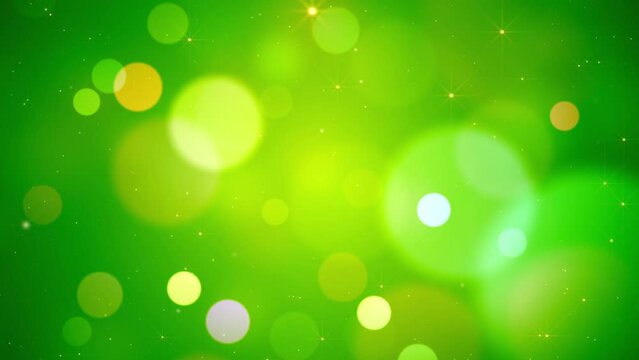 natural bokeh abstract green background video