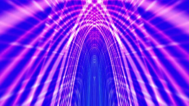 Abstract Cyberspace Animation Background, Loop
