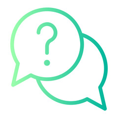 comment gradient icon