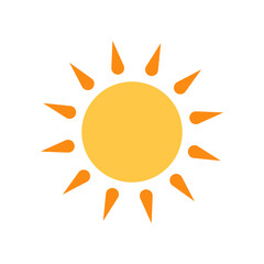 shining sun, spherical sun icon,cartoon text frame,Various circular speech bubbles, conversation