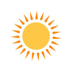 shining sun, spherical sun icon,cartoon text frame,Various circular speech bubbles, conversation