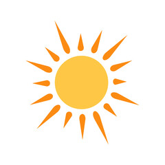 shining sun, spherical sun icon,cartoon text frame,Various circular speech bubbles, conversation