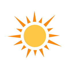 shining sun, spherical sun icon,cartoon text frame,Various circular speech bubbles, conversation