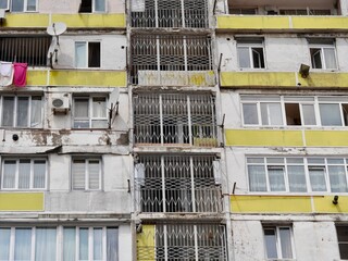Container residence in Batumi, Georgia.