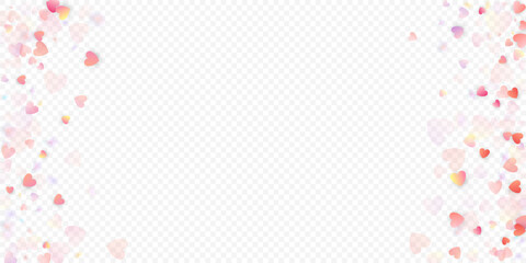 Heart love vector Valentine Pink amour symbols.