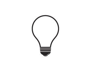 Lamp with Flash icon. Electricity. Electricity icon. Creative concept of ideas. Vector