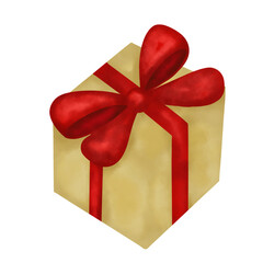 red gift box