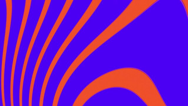 animated abstrack background twirl on retro color and vintage style art