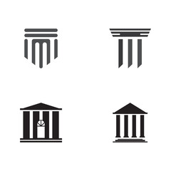 Museum Logo Template With Minimalist and Modern Concept