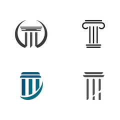Museum Logo Template With Minimalist and Modern Concept