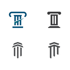 Museum Logo Template With Minimalist and Modern Concept