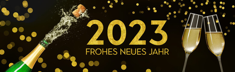  2023 Frohes neues Jahr