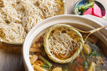 とうじそば　長野県・松本市奈川