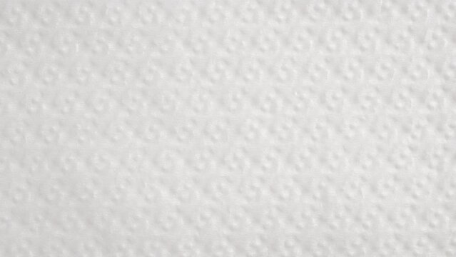 White paper napkins top view, slider shot. White paper texture