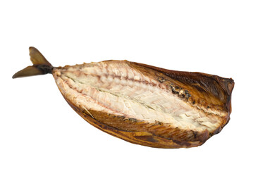 inside of smoked mackerel fish