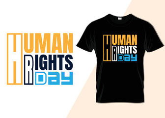 International Human Rights Day 10th December T-shirt design