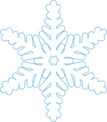 snow flake ice effect falling winter climate weather