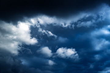 Naklejka na ściany i meble Dramatic Storm Clouds