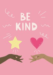 Be Kind illustrated quote
