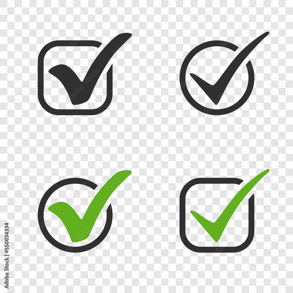 Canvas Prints check marks. check mark - vector icon. tick symbol. vector illustration